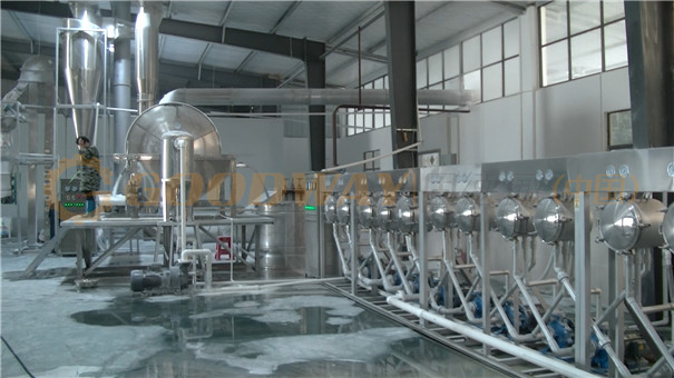 紅薯淀粉烘干設備