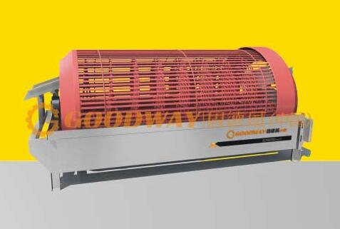 紅薯清洗機-螺旋輸送干洗機